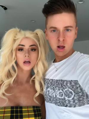 A post by @dru on TikTok caption: ❤️instagram: Andrewgregory_ link in bio, love you baby @kristenhancher