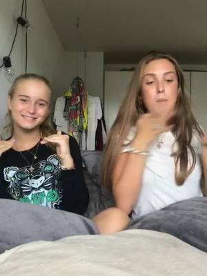 A post by @mathildeandrosa on TikTok caption: How old are you? 🦋✨ #BestFriends #denmark #funny