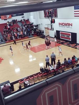 A post by @21skrebs2 on TikTok caption: #SpiritLakeBasketball