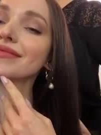 A post by @...dovecameron on TikTok caption: went brunette for a day 🤪 kinda feelin it ❤️