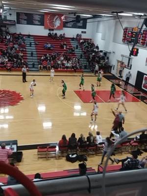 A post by @21skrebs2 on TikTok caption: #SpiritLakeBasketball