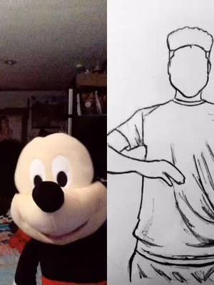 A post by @mickeymouse12316 on TikTok caption: how they do that with art 😃😄