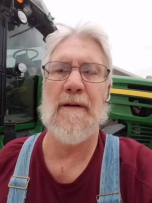 A post by @hoosierfarmer on TikTok caption: #Big Green Tractor #John Deere #Farm Life