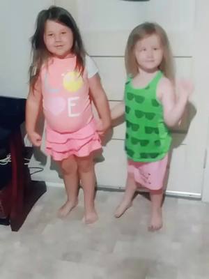 A post by @tennesseegirl1966 on TikTok caption: my granddaughters I love them both