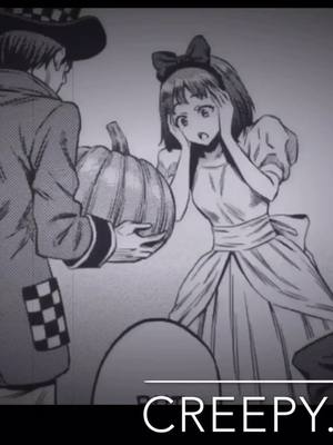 A post by @creepy.audios on TikTok caption: last time reposting, took the gore out #pumpkinnight #edit #scary #naokokirino #foryou