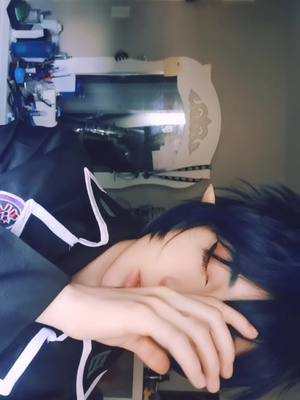 A post by @yiazamat on TikTok caption: x #blueexorcist #rinokumura #rin x