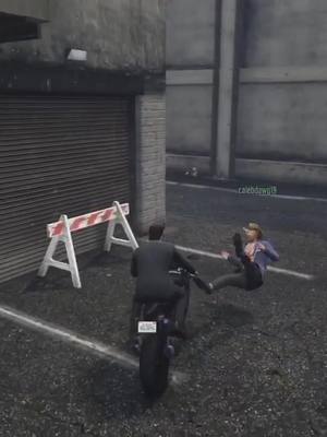 A post by @emperorryno on TikTok caption: Bad GTA Driving #GTA #gaming