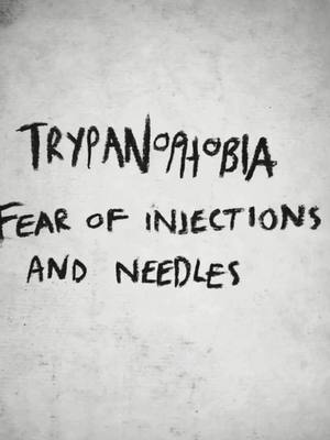 A post by @brookejamieson on TikTok caption: Trypanophobia. Sorry for the inactivity was on holiday x #foryoupage #foryou #fyp #drawyourfears