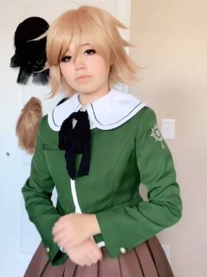 A post by @_.danganronpa._ on TikTok caption: Hello @lylac.eclipse here! How’s everyone’s day going? #chihirofujisaki#chihirofujisakicosplay#chihirocosplay#fujisakichihiro#thhcosplay#thh#drthh#dr1