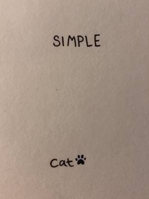 A post by @imprettytiktoked on TikTok caption: Here’s a very simple way to draw a cat🐾💕 #tutorial #cats #drawing #doodle