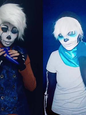 A post by @alleniusregius on TikTok caption: #duet with @clay_silver talking about ocarinas what were you thinking? #undertaleau #underswap #swapgaster #swapsans #undertale