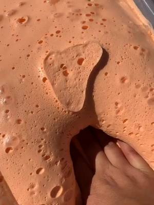 A post by @anqelgluee on TikTok caption: {credits:macaronslimes} ✨ have you ever carved a 🎃? 🌻🌈 good afternoon lovelies! 🧚🏻‍♀️🌷 #foryou #satisfying #slime