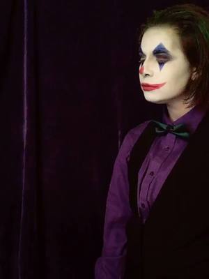 A post by @starryautumn on TikTok caption: POV: you found his hideout then but he comes back #joker #thisishalloween #Boorito #thatescalated #foryoupage #jokercosplay #thejoker #thejokercosplay