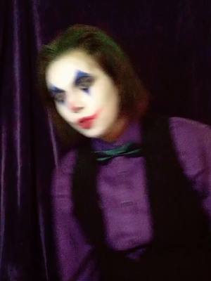 A post by @starryautumn on TikTok caption: POV: you double-crossed him and now he’s found you#joker #thisishalloween #Boorito #thatescalated #foryoupage #jokercosplay #thejoker #thejokercosplay