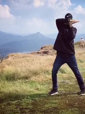 A post by @i_imaganimatrix on TikTok caption: DANCING WITH NATURE ⛰ #popping #tutting #featureme #foryou #nature #streetdance #danceindia #viral #dance