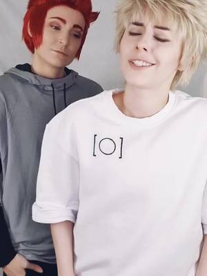 A post by @stopmockingjay on TikTok caption: @frost_cos 🦈 #cosplay #mha #bnha #bnhacosplay #mhacosplay #myheroacademia #bokunoheroacademia #bakugou #kirishima #baku #kiri