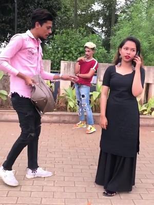 A post by @yshah03 on TikTok caption: wrong nombr lag gaya bhago😂#tiktok_india #foryoupage #trending #viral #tiktok #goviral #comadyindia #@zulfi_model7 #foryou