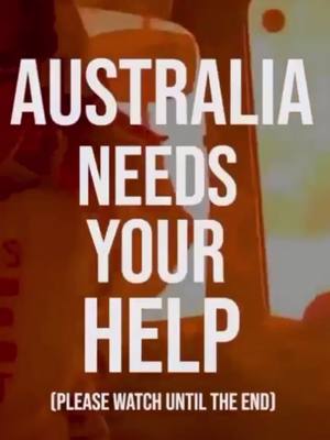 A post by @sarahharrisons.story on TikTok caption: TEILT DIESES VIDEO !!! 😭🇦🇺 (link zu den Spenden in den Kommentaren) #australien #spenden #teamharrison #foryou #deutschland