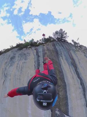 A post by @birdiesebastian on TikTok caption: Free jumping with 360 #Flip! watch until the end! #skydive #skydiving #foryou #wingsuit #adventure