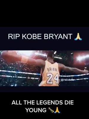 A post by @thtbrendonkid on TikTok caption: Sad to see a legend go but his daughter was only 13 😓 rest easy Kobe & Gianna #legends #fyp #neverforget