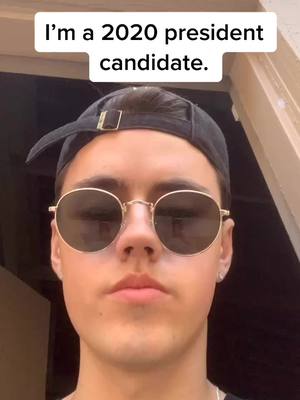 A post by @diego_white on TikTok caption: I’m a 2020 president candidate. #fyp