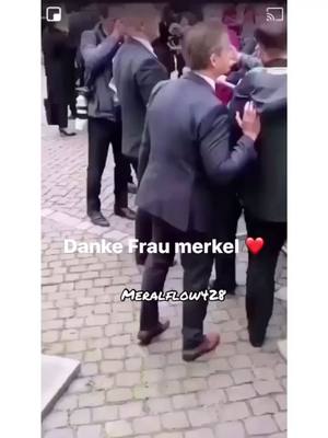 A post by @deutschrapupdate on TikTok caption: Danke für Frau Merkel❤️😂 folge jetzt Meralflow428 auf Instagram! #angelamerkel #mero428 #eno #seroelmero #qdhfamily #deutschrap #eno183 #seroelmero