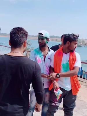 A post by @sahilshaahbaz44 on TikTok caption: Happy holi i thin Mai late ho gya plz unfreeze my id #happyholi2020 #HealthyBhiCoolBhi #tiktok #1m #tiktok #saahil💔 #viewplz #foryou