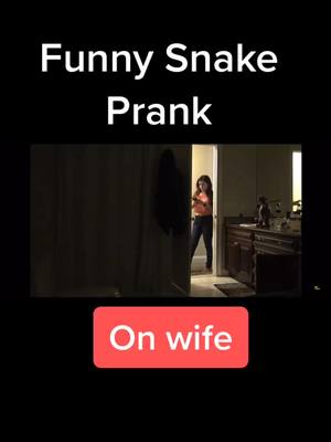 A post by @pranksworldwide on TikTok caption: She threw her phone 😂😂😂 #fyp #snake #prank #pranks #watchnow #foryou