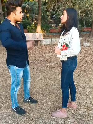 A post by @mr_sameeer on TikTok caption: Ladkiyan jitne nakhre dikhati hai utna hi pyaar karte hai ❤️ ❤️#Love#possive#girl#firstvideo#with#my#besti#concept#foryou#tiktok#smile#slowmo