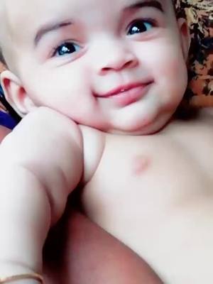 A post by @__anaz_muhammed on TikTok caption: വാവാവോ വാവേ...cuteness overload 😘 😍😍#cutebaby #babylove Ayilin_ Zerah