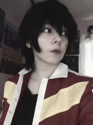 A post by @angelicxcos on TikTok caption: Flash ⚠️ Danganronpa rlly took over my acc😳#danganronpa #voltron #voltroncosplay #danganronpacosplay #keith #nagito #shuichi