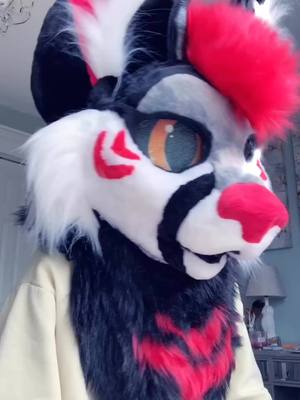 A post by @artemisflame on TikTok caption: I’m over what happened. I did nothing wrong. #furry #fursuit #furryfandom #foryou #fyp #catsoftiktok #fursuitmaker