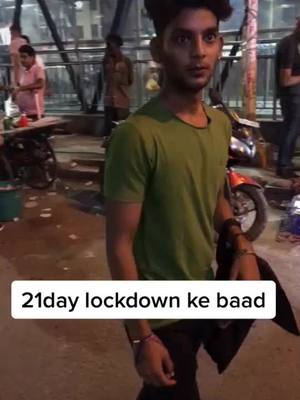 A post by @iamlucky78 on TikTok caption: meet after 21 day lockdown#delhiwale05 #viralvideo #foryоu #tiktokindia #freindshipgoals