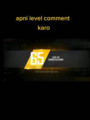 A post by @tanmay_official.14 on TikTok caption: level up 65 #tanmay_official #freefire #lover #pleselike #viralvideo