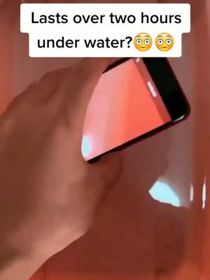 A post by @wishemily on TikTok caption: Can waterproof iphone8 underwater over two hours ???#cellchallenge #iphone #waterproof #iphone8plus