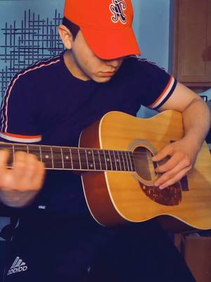 A post by @official_ezekielweldon on TikTok caption: Practicing one of my favorite instruments 🎸 #guitar #practice #fyp #levelup #strings #instrument #musically #music #weldon #ezekiel