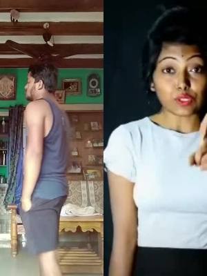 A post by @vivelovely on TikTok caption: #duet with @angel_sneha_oo #🤣😂🤣😜🤣😂🤣 😂 🤣