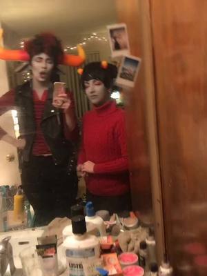 A post by @freckledascearchive on TikTok caption: Kankri didn’t like that @doflamingoslegs @taffytier #homestuck #413 #rufiohnitram #cronusampora #kankrivantas