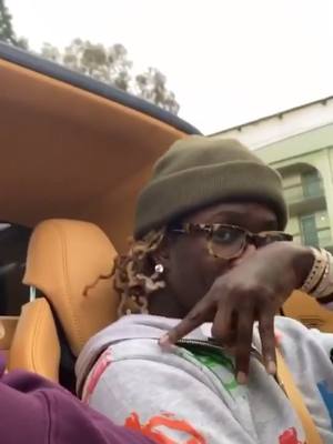 A post by @rapperception on TikTok caption: Young Thug 💚