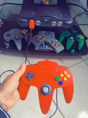 A post by @kamelina17 on TikTok caption: Vous avez connu la Nintendo 64 ? Mario kart, super mario 64, etc..? C’était trop bien ! Dites moi en commentaires!#nostalgie #nintendo64#confinement