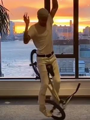 A post by @velotutti on TikTok caption: @matthiasdandois still managing to get the work done at home | #bmx #bike #houseoftiktok #boredvibes #lockdownlife | 🎥 @redbull