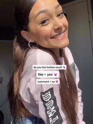 A post by @kysvertz on TikTok caption: do you like fashion nova? 💗 #foryoupage