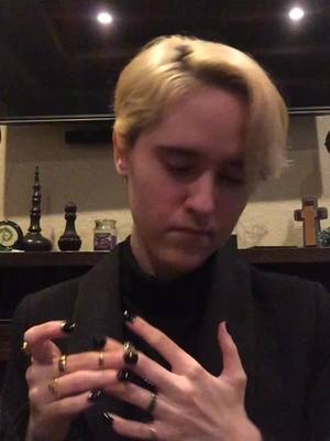 A post by @blainecash1129 on TikTok caption: POV: You’re Draco’s mirror. #dracomalfoycosplay #dracoluciusmalfoy #harrypotter #deatheater #cosplay