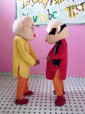 A post by @mottu.patlu on TikTok caption: ladte jada hai video kam bnate hai🤣🤣🤣 #blooper #mottupatlu #foryoupage #foryou #fyp #trending #supportme #tiktokindia