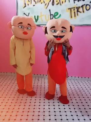 A post by @mottu.patlu on TikTok caption: masti mood #mottupatlu #fyp #foryoupage #foryou #tiktokindia #please #supportme #viral