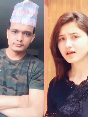 A post by @postakumarthapa on TikTok caption: #duet with @gitadhungana00 #justforfun #1millionaudition #fyp #love_this_sing #nepalimuser #tiktoknepal