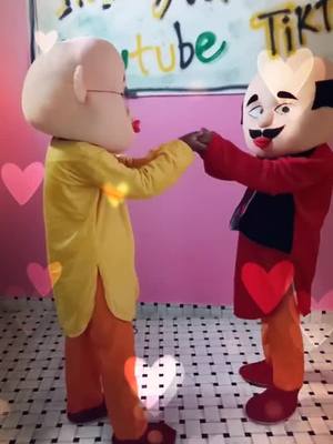 A post by @mottu.patlu on TikTok caption: feel the music with #mottupatlu #fyp #foryoupage #foryou #tiktokindia #please #viral #mottupatlu