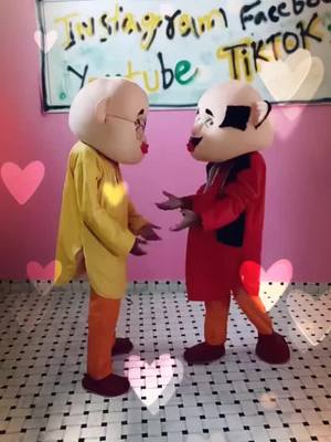 A post by @mottu.patlu on TikTok caption: blooper 🤣🤣🤣#mottupatlu #blooper #tiktokindia #viral #please #mottupatlu #fyp #foryoupage #foryou