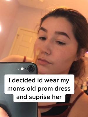 A post by @erinplane15 on TikTok caption: Either she yells at me for wearing it or she cries I’m not sure