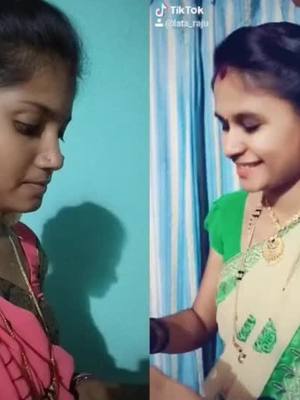 A post by @sinchuuuuuuu on TikTok caption: #duet with @lata_raju heenige kumkumane sowbhagya akka niv duet madi antha heludralla madiddini Nim ast chennag bandillaa